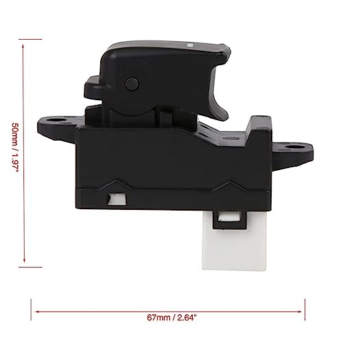 Bouton de vitre électrique 93580-3K500 passager pour commande de lève-vitre Sonata