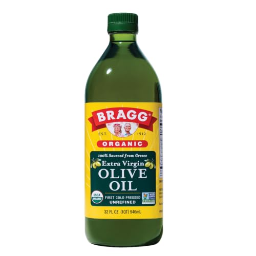 Bragg Organic Extra Virgin Olive Oil 32 oz - Cold-Pressed Gr...