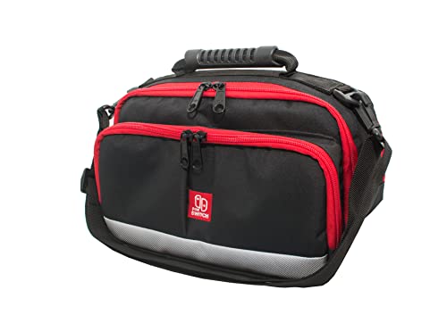 Bolsa Pasta Case Nintendo switch + Cases Controle Kit 3 Peças