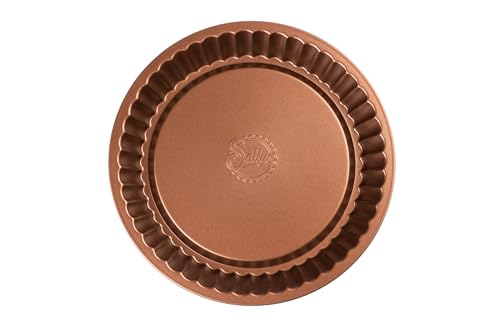 Sallys Obstkuchenform 22 & 28 cm- Hochwertige Backform für Obsttorte Kuchenform mit Antihaftbeschichtung (22 cm)