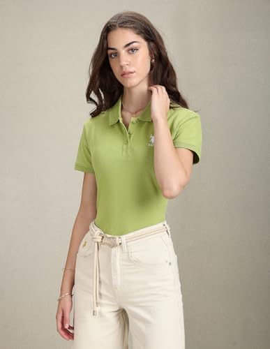 Image of U.S. Polo ASSN. Women's Cotton Regular Fit T-Shirt