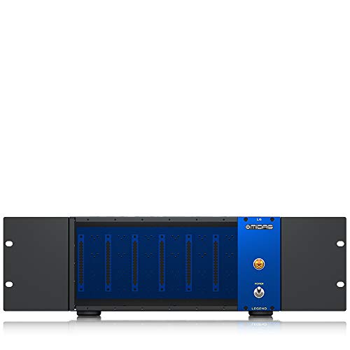 LEGEND L6 Midas LEGEND L6 Chassis portatile serie 500 per 6 moduli con routing audio e kit di montaggio su rack