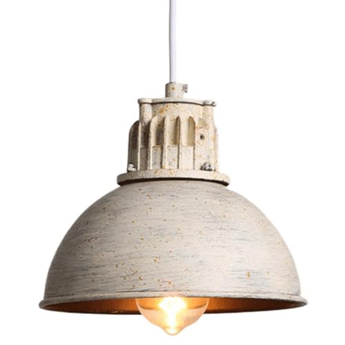 Lampe suspendue E27 industrielle en fer pour éclairer un couloir sombre
