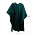 Betty Dain Lightweight Crinkle Nylon Hair Cutting/Styling Cape, Water Resistant, Machine Washable, Permanent Crinkle Nylon, Repels Hair, Snap Closure at Neck, Generous 54 x 60 inch Size, Green