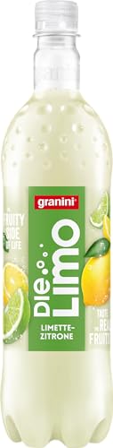 Die Limo von granini Limette-Zitrone (1x 1l), natürlich erfrischend, mit Geschmack aus echten Früchten, ohne Süßungsmittel und Konservierungsstoffe, vegan