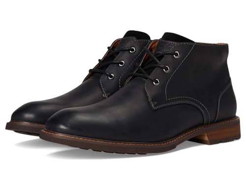 Florsheim Lodge Plain Toe 3-Eye Chukka Boot Mens Boot 7 D(M) US Black