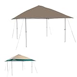 Garden Winds Custom Fit Replacement Canopy Top Cover Compatible with Coleman Oasis 1606532, 2156426, 2156428 13x13 Single Tier Tent - Upgraded Performance RIPLOCK 350 Fabric - Nutmeg
