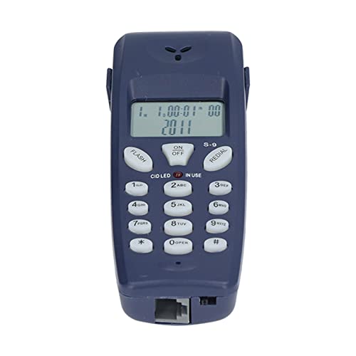 Téléphone filaire FSK DTMF avec écran LCD pour résoudre les coupures de réseau