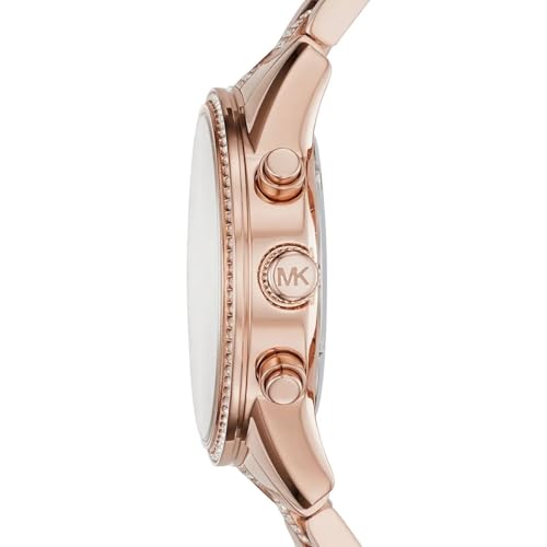 Image of Michael Kors Ritz Pave Chronograph MK Crystal Women's Watch MK6485