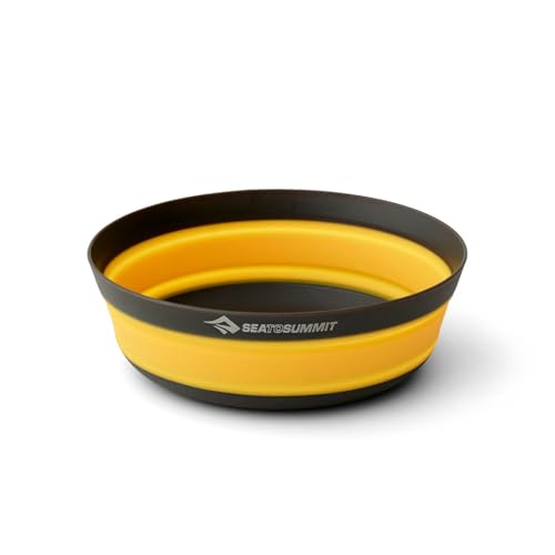 Image of Sea to Summit Frontier Ultralight Collapsible Bowl, Medium (23 fl oz), Sulphur Yellow