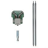 Antena compacta de onda corta HF: dipolo portátil DP200 diseñado para uso en onda corta HF con manejo de 200 W; elige el modelo de 14-54 MHz o 7-54 MHz; cuerpo de acero inoxidable para uso en exteriores a largo plazo; el trípode se vende por separado.