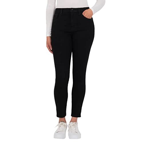 KIRKLAND Signature Ladies High-Rise Skinny Jean (Black, 6) - Main Image