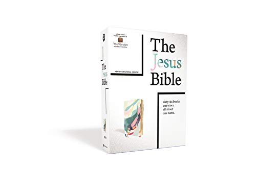 The Jesus Bible, NIV Edition, Leathersoft, Multi-Color/Teal, Comfort Print: New International Versio