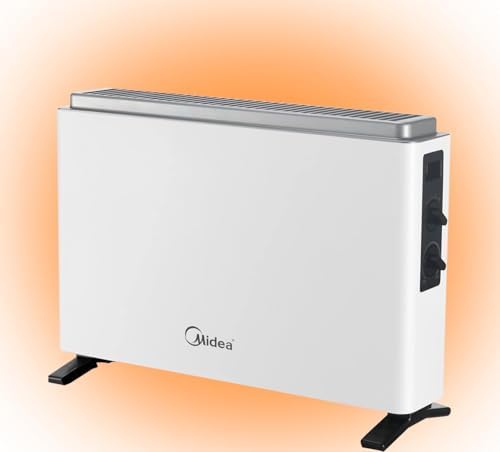 MIDEA Convector Radiador Electrico Bajo Consumo | 2000W | Calefac...