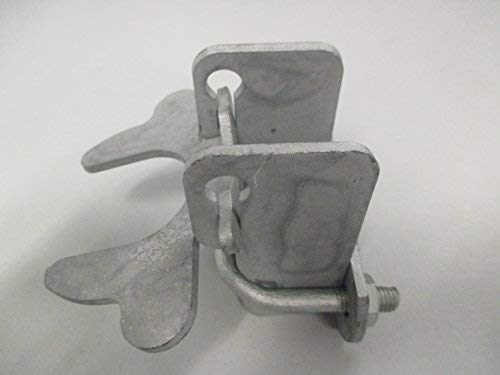 Kennel Gate Latch, 1-3/8" Frame Galvanized Steel #TOP7