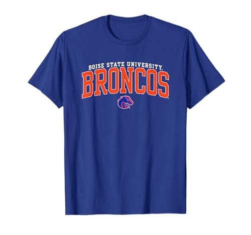 Boise State Broncos Header Royal Blue Officially Licensed T-Shirt
