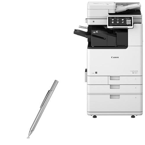 BoxWave Stylus Pen Compatible with Canon imageRUNNER Advance DX 4945i - FineTouch Capacitive Stylus, Super Precise Stylus Pen - Metallic Silver