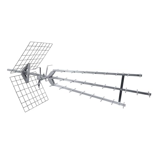METRONIC 415061 Antenne d'extérieur UHF amplifiée 43 DB