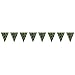 Beistle 50709 Camo Pennant Banner Party Supplies, Multicolored