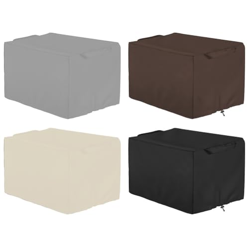 FUANA Copertura per pressa di calore 57 x 45 x 42 cm 210D impermeabile Oxford panno antipolvere con coulisse e maniglia per il trasporto pentole da cucina