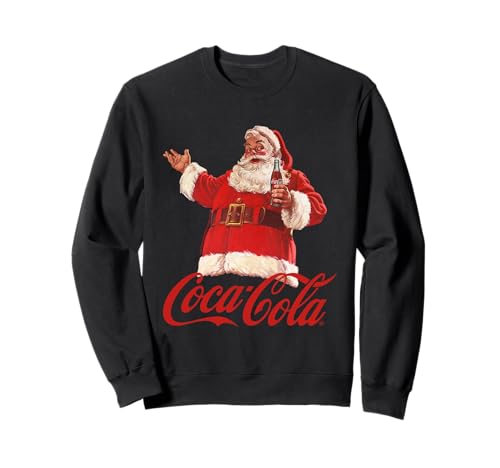 Coca Cola Weihnachtsmann Flasche Sweatshirt
