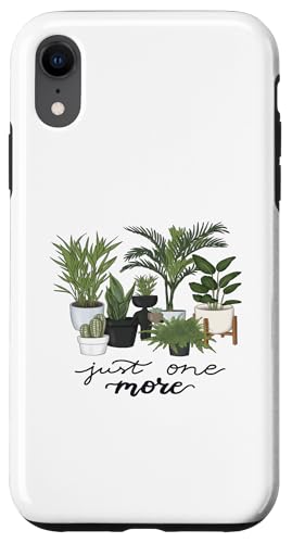 Just One More Plant - Lady Mom �����̉� �t���[���� �X�}�z�P�[�X iPhone XR �p