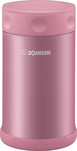 Zojirushi Stainless Steel Food Jar 25 oz. / 0.75 Liter, Shiny Pink (Renewed)