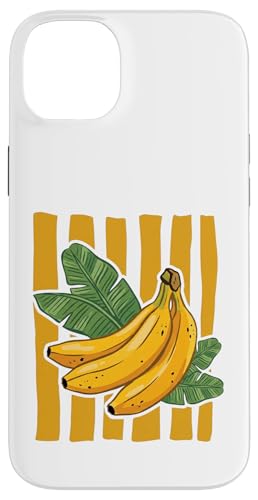 �g�����f�B �o�i�i �O���t�B�b�N �t���[�c �H�ו� ����� �C�G���[ �X�g���C�v �� �X�}�z�P�[�X iPhone 14 Plus �p