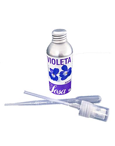 Aroma Natural Violeta Para Comida Gourmet, Pastelería y Repostería Botella 50 ml