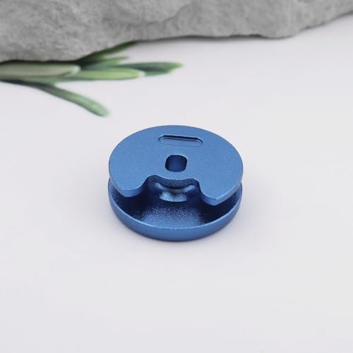 Image of 1pc Joystick Cap Metal Buttons Replacement Thumb Pad Cap Analog Compatible with Nintendo New 3DS 2DS XL LL Blue Metal Thumbstick Grip