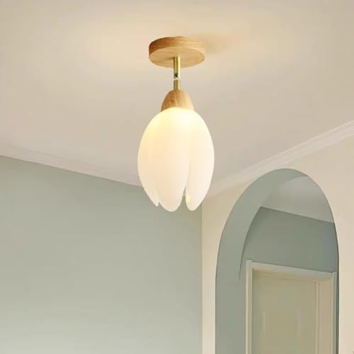 Lustre rotatif en V Chandelier Buds réglable pour un éclairage de couloir ciblé