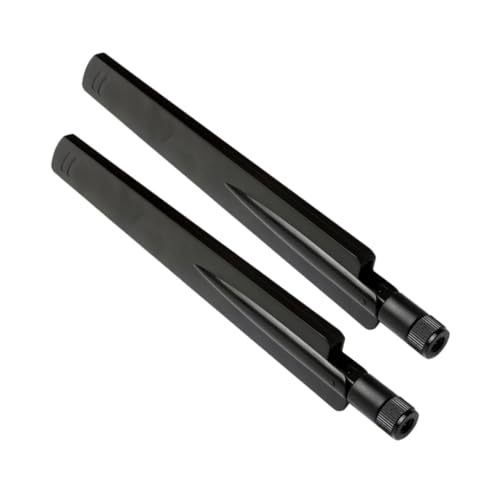 EPIGEIST 2piezas Antena Inalámbrica De Alta Ganancia Antena Dual Band Conector SMA Male para Amplificar Señal WiFi para Exteriores