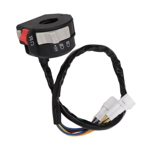 Commande clignotant moto gauche pour réparer un commodo cassé - 2