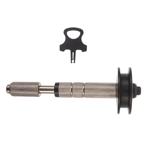 ERINGOGO Herramienta Tensor de Cadena para Bicicleta y Motocicleta, Accesorio Portátil de Aleación para Limpieza y Mantenimiento en Ciclismo de Montaña y Carretera