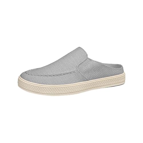 Slip On Sneaker Herren Hinten Offen, Turnschuhe Herren Slipper, Freizeitschuhe Mit Dicker Sohle Sportschuhe Flache Sohle Walkingschuhe Leichtgewichts Fitnessschuhe rutschfest Schlappen Slip On Sneaker Herren Hinten Offen, Turnschuhe Herren Slipper, Freizeitschuhe Mit Dicker Sohle Sportschuhe Flache Sohle Walkingschuhe Leichtgewichts Fitnessschuhe rutschfest Schlappen