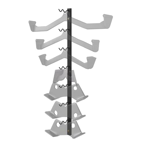 LAT Pulldown Storage LAT Bar Organizer LAT Pulldown Attachments.Attachment Storage Rack for Mag Grip - Home Gym Fitness Heavy Duty A-Frame Stand and Gym Wall Storage