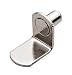 Shelf Support, Bracket-Style, Nickel, 1/4" (50)