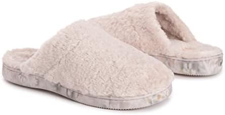 MUK LUKS Women's Wen Shearling Slipper,Ivory,L | Image 4