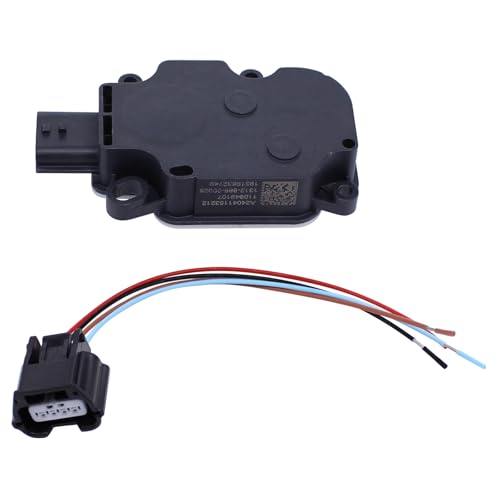 MOTOKU HVAC Blend Door Actuator Shutter Grille Air Actuator Motor with Wiring Harness Connector for Nissan Rogue 2017-2020 Altima 2015-2018 Murano 2015-2023