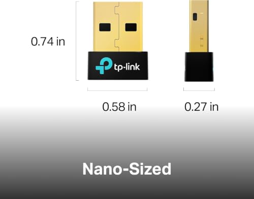 TP-Link USB Bluetooth 6.0 Adapter for PC, UB600 Nano USB Bluetooth Dongle - image 3