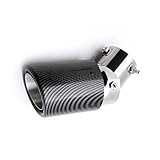 テールパイプ 車エキゾーストパイプ 車用 マフラーカッター ホンダN-BOX 初代 JF1/2型 2011年-2017年 と互換性のある マフラー カッター 「汎用」調節可能 排気管 耐食性 防錆性 取り付け簡単 ステンレス鋼製 38mmΦ-53mmΦに対応 車外用品