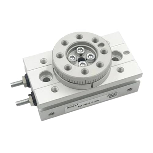 Table rotative pneumatique MSQB7AE avec vérin oscillant à crémaillère - 2