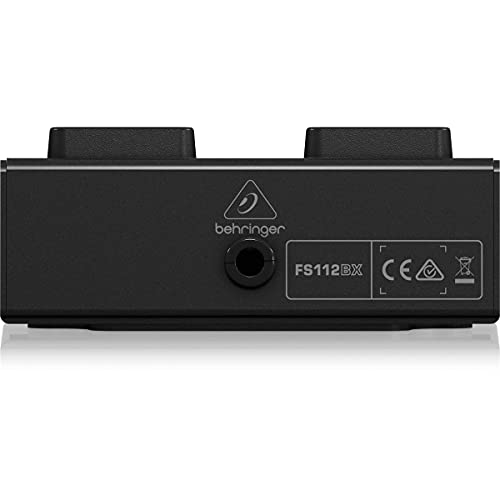 Behringer FS112BX Heavy-Duty 2-Button Footswitch with Metal Case and Control LED