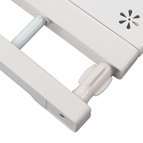 Ausziehbares Schrank-Spannregal, Verschleißfest, Praktisch, ohne Bohrer, Solide, 9,4 Zoll Breite, Teleskopische, Dehnbare Regalteiler, PP-Stahlrohr für Kleiderschrank (38-55 cm / 15-21,7 Zoll Länge)