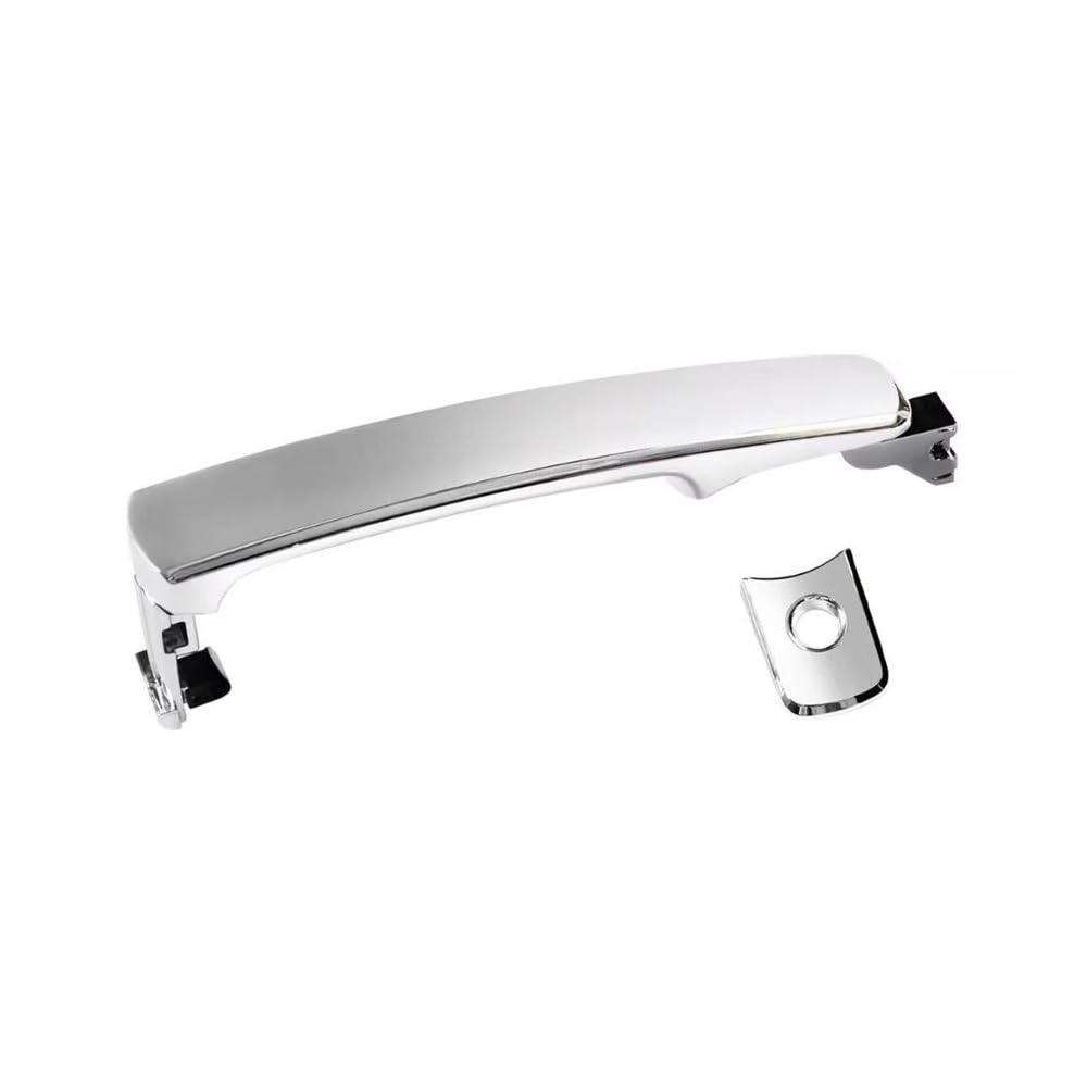 RAtsch Car Side Exterior Door Handle Car Front Left Outer Door Handle Hole Cover 80640-CA012 80640CA012 80645-CA000 for Infiniti for FX35 for FX45 for Murano for Rogue