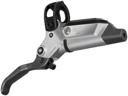 SRAM Maven Ultimate 4-Piston Disc Brake & Lever - Carbon Lever, Titanium Hardware, Post Mount, Hydraulic, Heat-Resistant Caliper, Adjustable Reach & Contact, E-MTB & Trail Ready