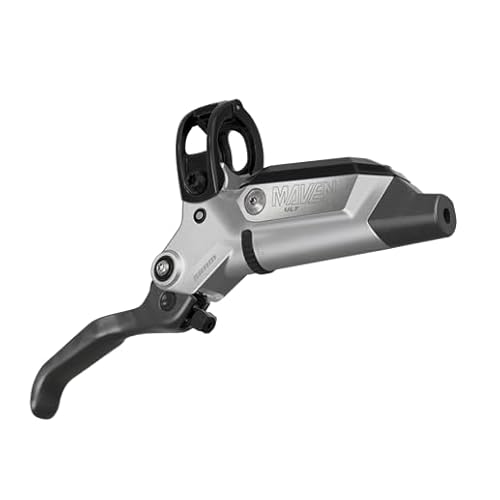 SRAM Maven Ultimate Discont Brake & Lever - 4-Piston Hydraulic Disc with Carbon Lever Blade, Titanium Hardware, Post Mount, 950mm Hose, Fast Modulation
