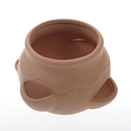 Deko AS GmbH Vaso per erbe aromatiche, terracotta, ca. 11 x 15 cm, 1 set da 2 pezzi, 24466