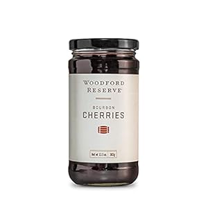 Woodford Reserve Bourbon Cherries – 13.5 oz (383g) 2 Pack