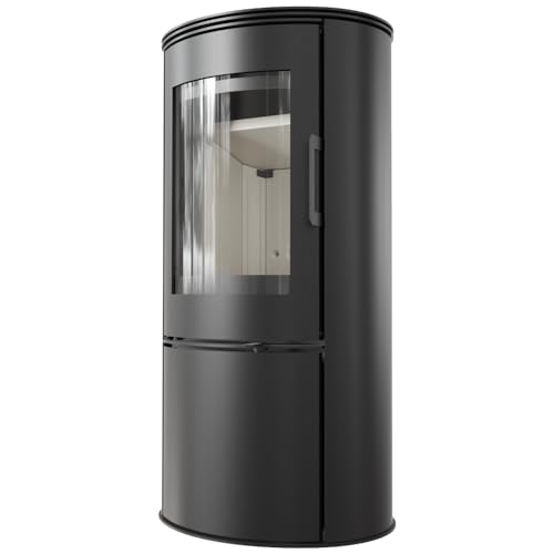 KRATKI Kaminofen AB S/DR ECO aus Stahl 5,5kW | Ø 150 | BImSchV 2-konform | EEK A | Holzofen